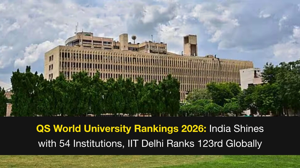 QS World University Rankings 2026: India Shines with 54 Institutions.webp